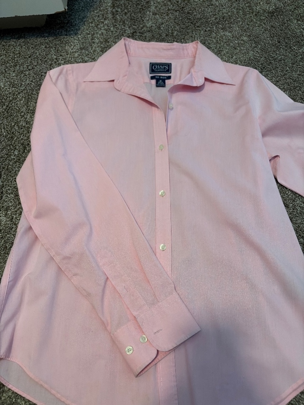 Chaps Pink Button Down